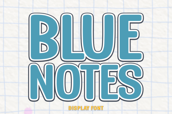Blue Notes: A Hand-Drawn Typeface for Polished Branding