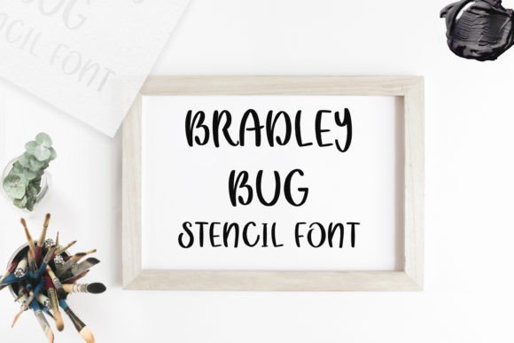 Bradley Bug Stencil: A Modern Typeface for Editorial Design