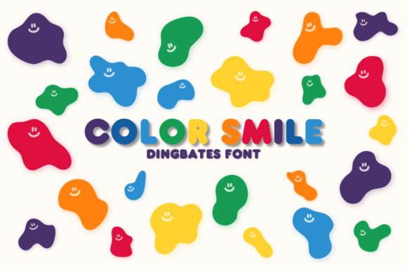 Color Smile: A Playful Dingbat Font for Web Design