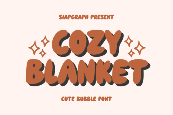 Cozy Blanket: A Playful Typeface for Warm Branding