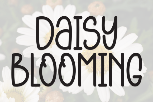 Daisy Blooming: The Perfect Display Font for Handmade Brands