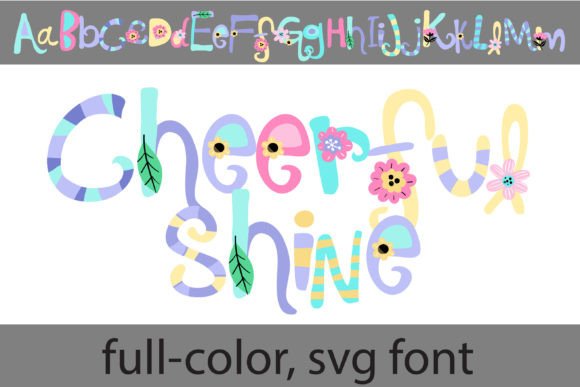 Designing Joy: The Cheerful Shine Font for Editorial Layouts
