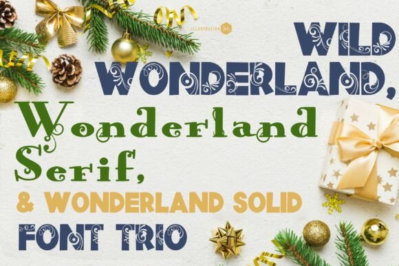 Designing with Wild Wonderland Trio Font