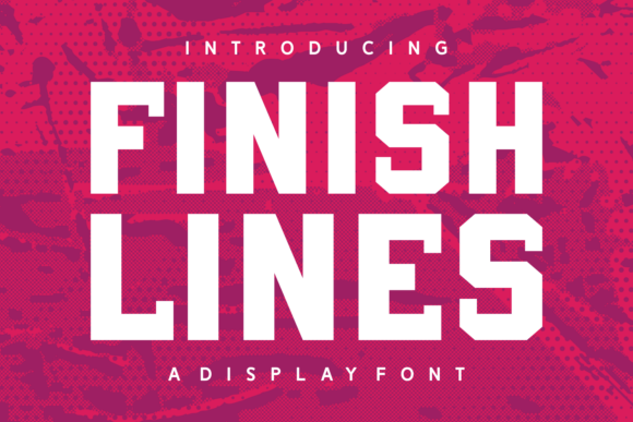 Finish Lines: A Versatile Display Typeface for Web Design