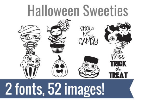 Halloween Sweeties Font Review: A Designer's Take on Spooky Dingbats