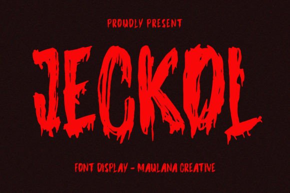 Jeckol: A Distinctive Display Font for Modern Web Design