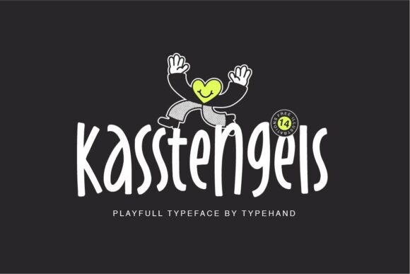 Kasstengels: A Playful Display Font for Web Design