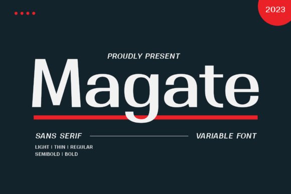 Magate Review: A Bold Sans Serif for Modern Brand Identity