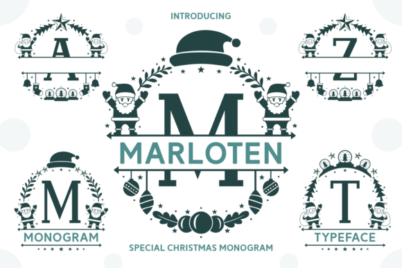 Marloten: A Decorative Font for Bold Campaign Headlines