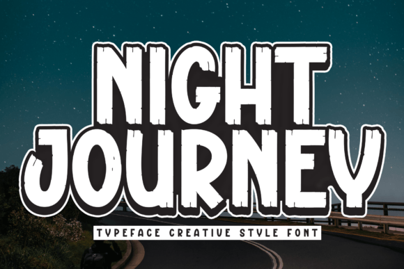 Night Journey Font: A Fresh Typeface for Handmade Brands