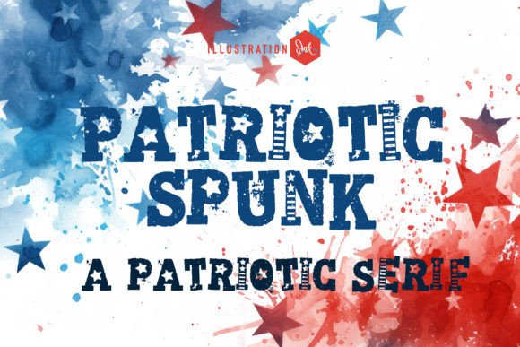 Patriotic Spunk: A Hand-Crafted Serif for Editorial Impact