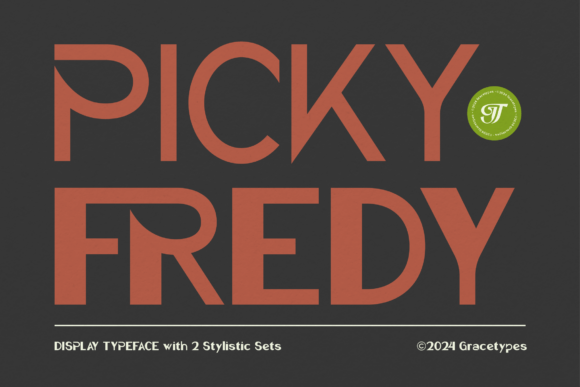 Picky Fredy: The Edgy Sans Serif Font for Makers