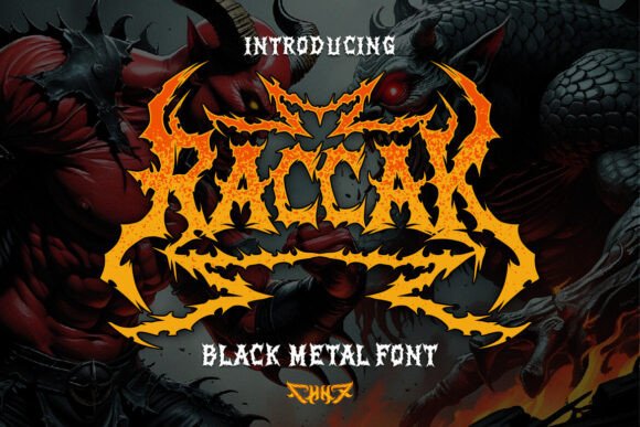 Raccak Font: Build a Bold Brand Identity