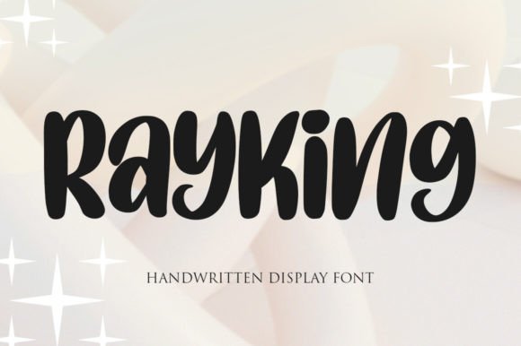 Rayking: The Playful Handwritten Font for Crafters