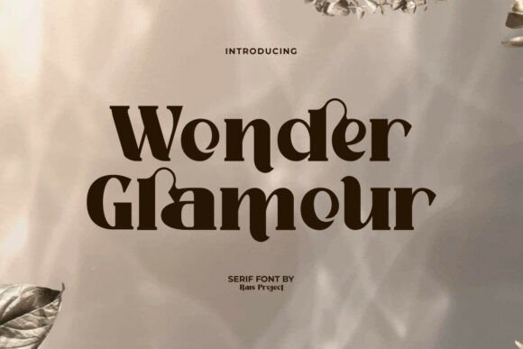 Wonder Glamour: A Serif Font for Polished Web Design