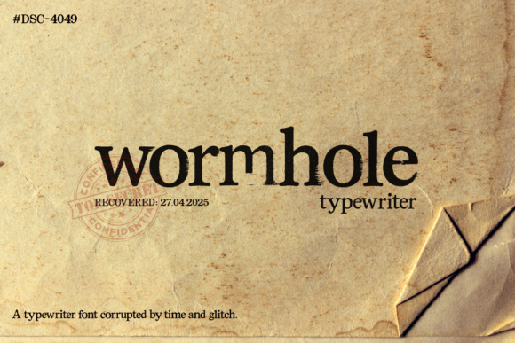Wormhole: The Display Font That Stops the Scroll